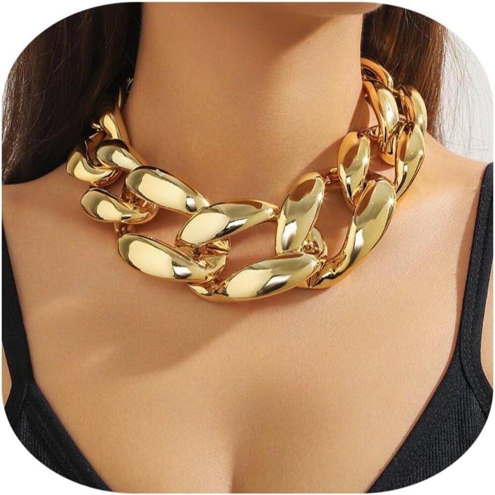 Durable and Adjustable Chunky Chain Necklace for Women – Fashion Essential